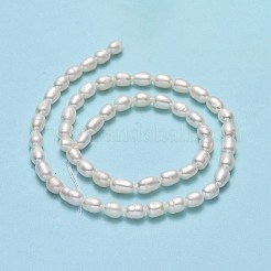 Natural Cultured Freshwater Pearl Beads Strands&nbsp;PEAR-J006-13B-01-X