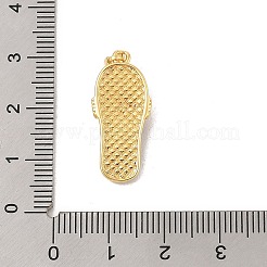 Brass Micro Pave Cubic Zirconia Pendants&nbsp;KK-R100-10G-01