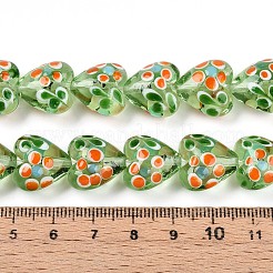 Handmade Lampwork Beads Strands&nbsp;LAMP-N028-02D
