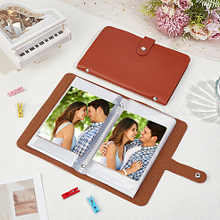 2Pcs PU Leather Saving Money Notebook with PP Plastic 100Pcs Envelopes Pocket&nbsp;AJEW-CL0005-90B
