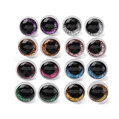 48 Sets 8 Colors Plastic Doll Craft Eyes&nbsp;FIND-FH0008-82