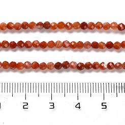 Natural South Red Agate Beads Strands&nbsp;G-Z074-A02-01B