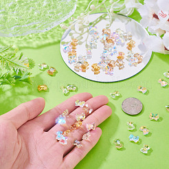 70Pcs 7 Colors Electroplate Glass Beads&nbsp;FIND-TA0010-09