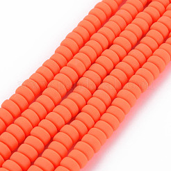 Handmade Polymer Clay Beads Strands&nbsp;CLAY-N008-210
