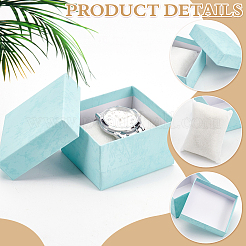Cardboard Jewelry Watch Storage Gift Box&nbsp;CON-WH0092-67C