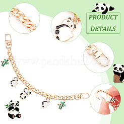 Iron Curb Chain Purse Chains&nbsp;AJEW-AB00087