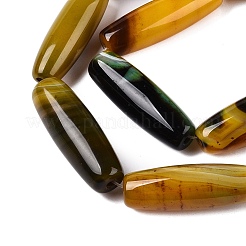 Natural Agate Dyed Beads Strands&nbsp;G-T138-230G