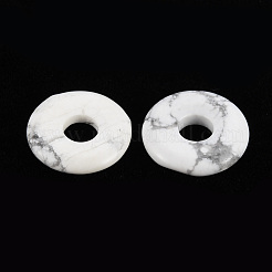 Natural Howlite Pendants&nbsp;G-T122-66O