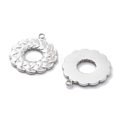 Anti-Tarnish 304 Stainless Steel Pendants&nbsp;STAS-R130-59P