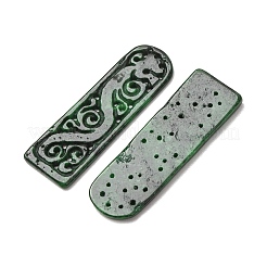 Dyed Natural Myanmar Jade Carved Pendants&nbsp;GG-CBABA9C-02