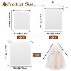 12Pcs 3 Styles Rectangle EVA Waterproof Drawstring Bags&nbsp;FIND-OC0002-86