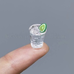 Resin Miniature Beer Cup Ornaments&nbsp;BOTT-PW0001-181B
