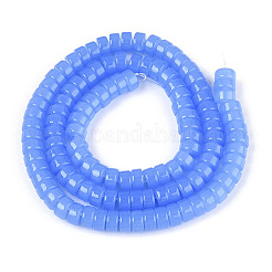 Imitation Jade Glass Beads Strands&nbsp;GLAA-N027-3x6mm-03
