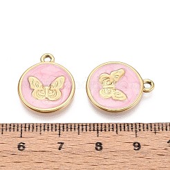 304 Stainless Steel Pendants&nbsp;STAS-V004-09G-02