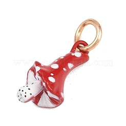 Brass Enamel Pendants&nbsp;KK-D256-01A