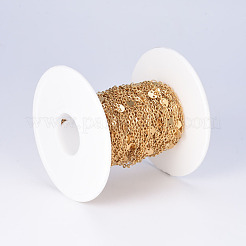 Ion Plating(IP) 304 Stainless Steel Cable Chains&nbsp;CHS-E017-03G