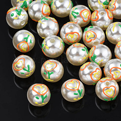 ABS Plastic Imitation Pearl Beads&nbsp;KY-N015-98