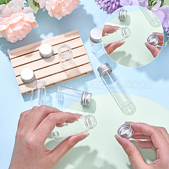 20Pcs 2 Styles Column Glass Screw Top Bead Storage Tubes&nbsp;CON-YW0001-89