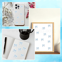 Bowknot PP Stickers&nbsp;DIY-WH20007-281A