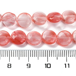 Cherry Quartz Glass Beads Strands&nbsp;G-T047-A11-01