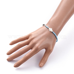 Glass Seed Bead Beaded Bracelets&nbsp;BJEW-JB05255