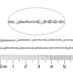 304 Stainless Steel Enamel Link Chains&nbsp;CHS-A015-02P-03