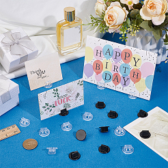 120Pcs 2 Styles Acrylic Name Card Holders&nbsp;ODIS-FG0002-10