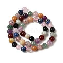 Natural Mixed Gemstone Beads Strands&nbsp;G-L653-C01-8mm