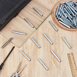 60Pcs Iron Camping Tent Pole Repair Splint Tube&nbsp;IFIN-BC0001-25A