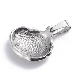 Tarnish Resistant 201 Stainless Steel Pendants&nbsp;STAS-O113-03B