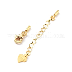925 Sterling Silver Curb Chain Extender&nbsp;STER-G039-03A-G
