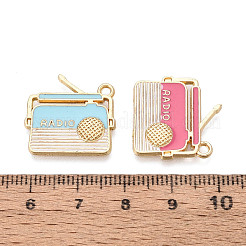 Alloy Enamel Pendants&nbsp;ENAM-T024-27M-G