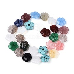 Natural & Synthetic Mixed Stone Beads Strands&nbsp;G-T142-67