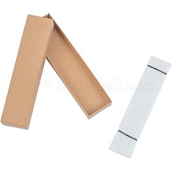 Kraft Paper Cardboard Jewelry Boxes&nbsp;CBOX-WH0001-C01