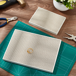 2Pcs 2 Styles Jewlery Honeycomb Quartz Soldering Board&nbsp;FIND-BC0013-40