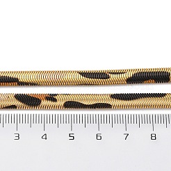 Brass Flat Snake Chain Necklaces&nbsp;NJEW-Z059-01G-02