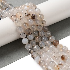 Dyed & Heated Natural Agate Beads Strands&nbsp;G-P539-D01-04