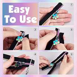 20Pcs 10 Styles #5 & #3 Zinc Alloy Replacement Zipper Sliders&nbsp;FIND-PH0029-19