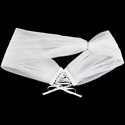 1Pc Polyester Bride's Wedding Dress Shawl&nbsp;AJEW-GF0015-30