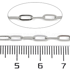 Non-Tarnish 304 Stainless Steel Link Chains&nbsp;CHS-A013-08P