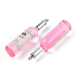 Resin Big Pendants&nbsp;RESI-WH0008-37C