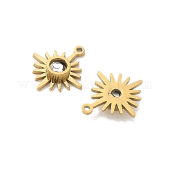 Ion Plating(IP) 304 Stainless Steel Charm&nbsp;STAS-Q254-30G