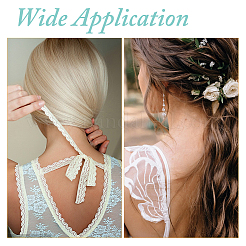 1 Roll Chinlon Elastic Lace Trim&nbsp;OCOR-BC0006-42B