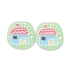 Printed Acrylic Cabochons&nbsp;LS-MACR-C003-28