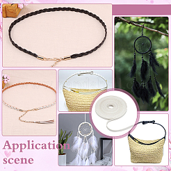 Flat Imitation Leather Cords&nbsp;LC-WH0008-06B