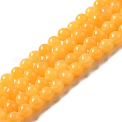 Natural Mashan Jade Beads Strands&nbsp;DJAD-6D-07