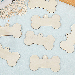 Unfinished Blank Wooden Big Pendants Kit&nbsp;WOOD-WH20014-003A