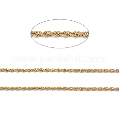 Ion Plating(IP) 304 Stainless Steel Rope Chains&nbsp;CHS-G027-08B-G