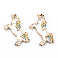 Alloy Enamel Pendants&nbsp;ENAM-S126-088-NR