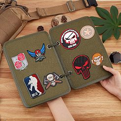 Flip-Page Hook & Loop Patch Book DIY Kit&nbsp;FIND-WH0108-48C